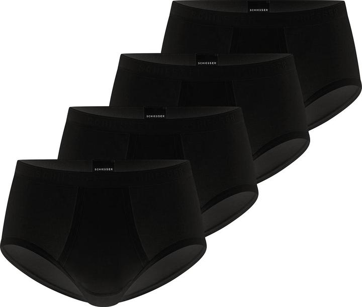 Immagine prodotto Schiesser Confezione da 4 di slip sportivi Original Classics a costine sottili / mutande (XL, confezione da 4)
