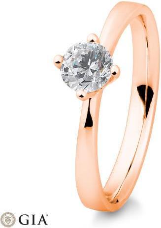 Immagine prodotto Breuning ANELLO - Incastonatura a 4 punte (48, Oro 750/18 K)