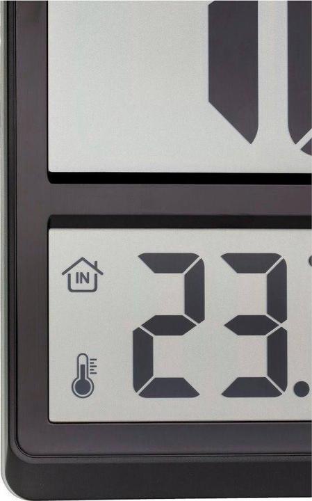 Produktbild TFA Digitale Funk-Wanduhr mit Aussentemperatur