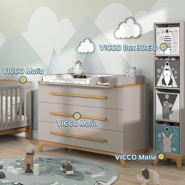 Actual product image VitaliSpa Kinderregal Malia, Cashmere-Eiche, 35.2 x 159.5 cm