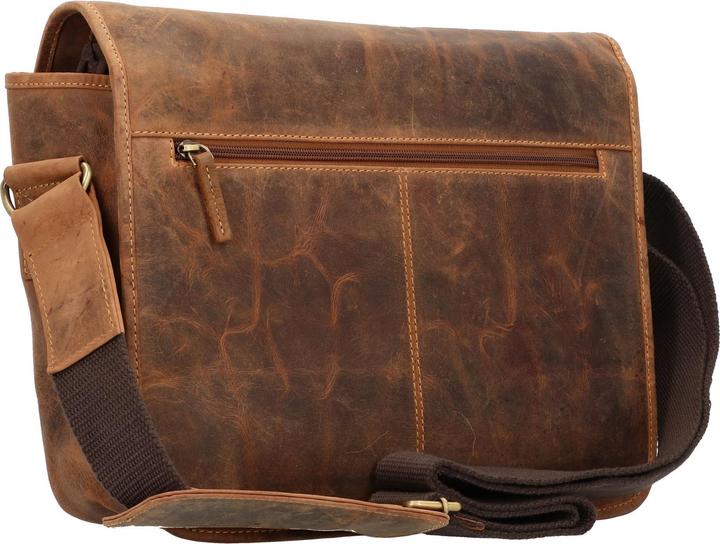 Actual product image Greenburry Vintage Messenger Leather 34 cm (11 l)