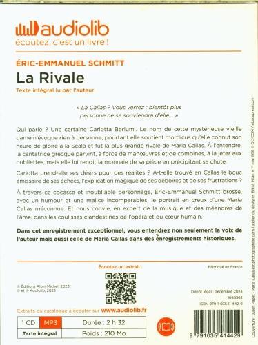 Immagine prodotto La rivale (Schmitt Eric-Emmanuel, Francese)