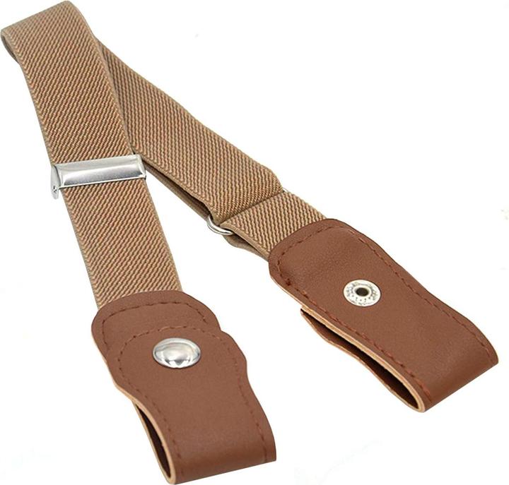 Actual product image JTI Elasticated belt without belt buckle - Beige