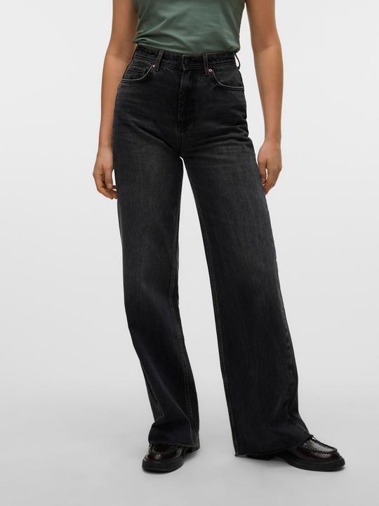 Image du produit Vero Moda VMKATHY Hohe Taille Weiter Beinschnitt Jeans Weit geschnitten (W28/L30)