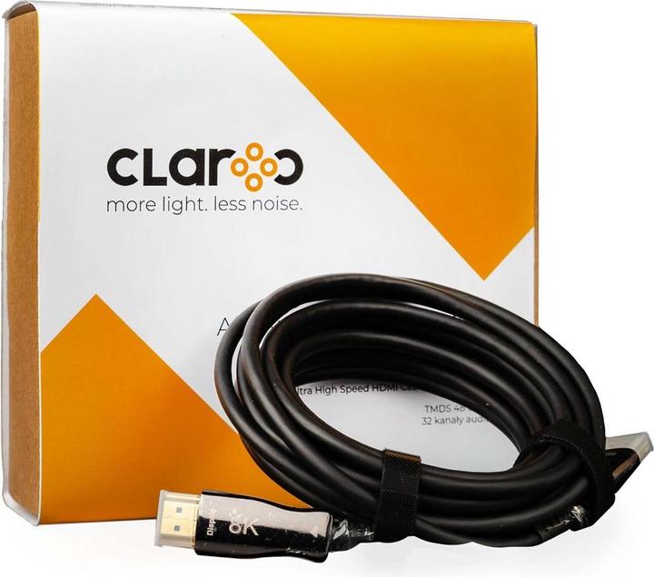 Actual product image Claro HDMI CABLE FIBER OPTIC AOC 2.1 8K 3M - Cable - Digital/Display/Video (3 m, HDMI)