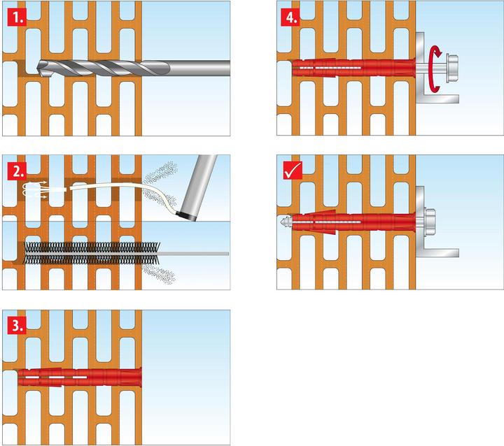 Produktbild Tox Spreizdübel Bizeps 6x70 mm 50 Stück (50 Stk.)