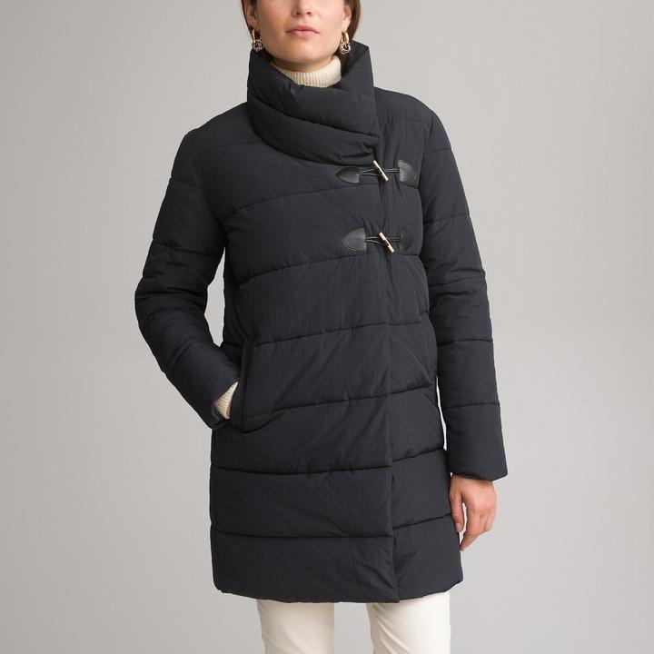 Actual product image Anne Weyburn Quilted Winter Coat with Zipper (38)