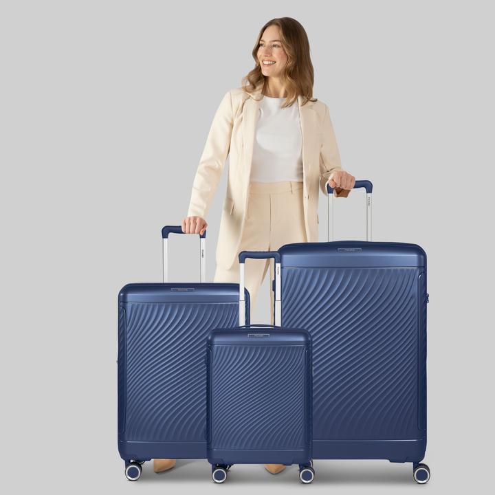 Actual product image Picard Vienna 4 Rollen Kofferset 3-teilig mit Dehnfalte (195 l, XL (from 140l))