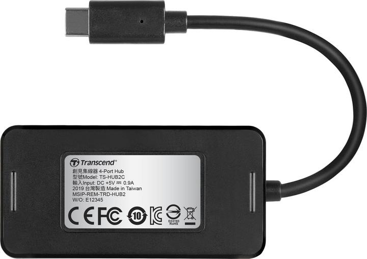 Transcend TS-HUB2C (USB-C, 4 Ports)