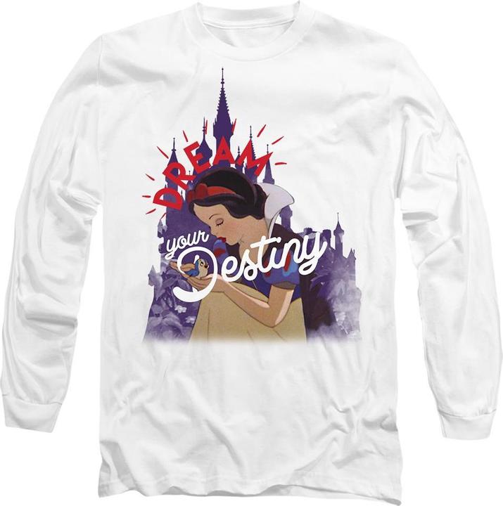 Actual product image Snow White Unisex Adult Dream Your Destiny T-Shirt (L)