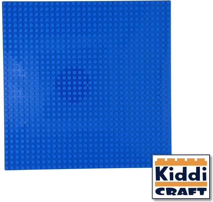 Kiddicraft KC32B - Baseplate 32 x 32 studs (25.5 x 25.5cm) Blue