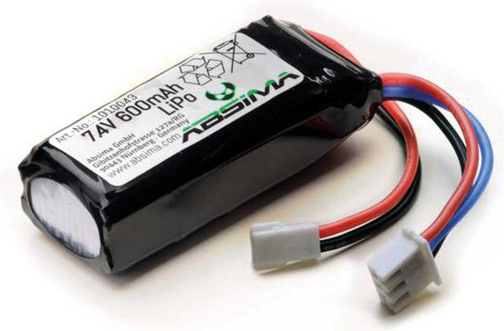 Absima Modellbau-Akkupack (LiPo) (7.40 V, 600 mAh)