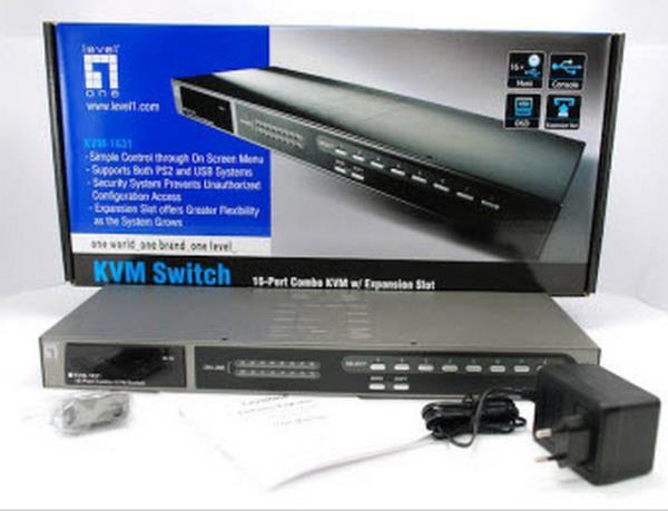 Image du produit LevelOne Level One ViewCon KVM-1631