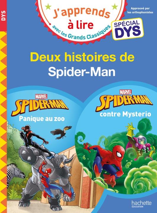 Produktbild Deux histoires de Spider-Man : spécial dys (Französisch, Valérie Viron, Isabelle Albertin, 2024)