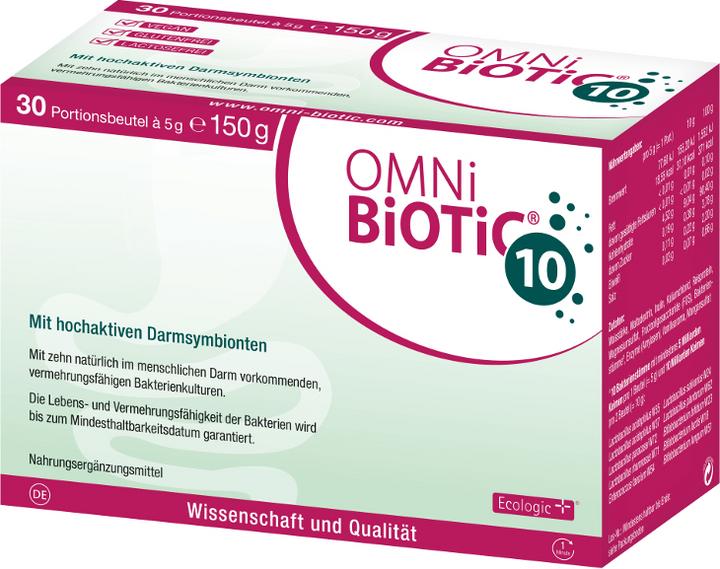 Immagine prodotto Omni Biotic 10 Pulver (neu) (30 Pezzo/i, Polvere, 150 g)