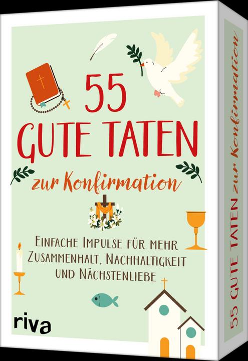 Image du produit Graf:55 gute Taten zur Konfirmation (Allemand, Comte, Caroline, 2025)