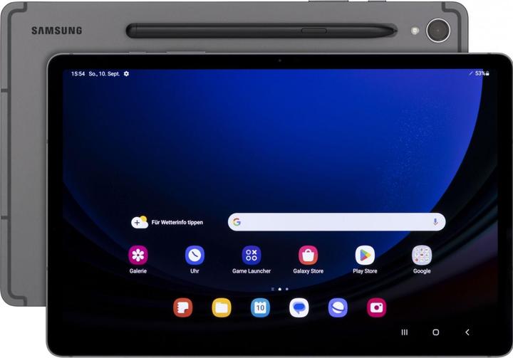 Immagine prodotto Samsung Galaxy Tab S9 WiFi (Solo WiFi, 11", 128 GB, Grigio grafite)