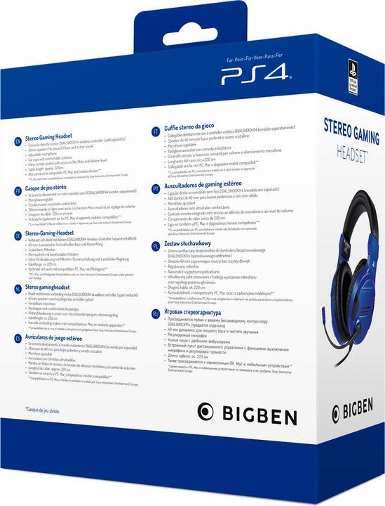 Produktbild Bigben Stereo Headset V3 (Kabelgebunden)