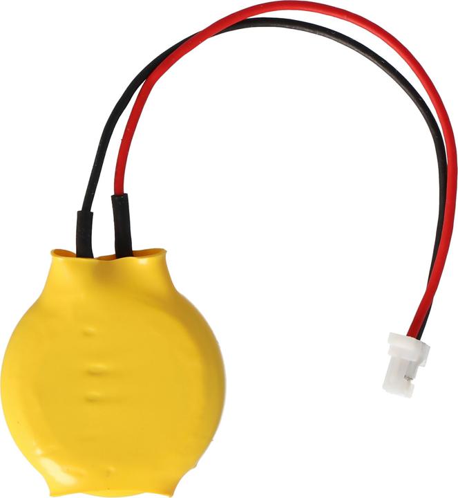 AccuCell Battery CMOS CR2025 with connector (1 pcs., CR2025, 200 mAh)