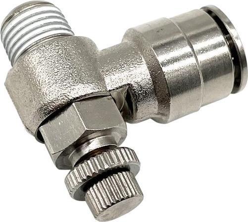 Produktbild RND Durchflussregler, Edelstahl, R1/4″, Ø8 mm, Verschraubung, 29.5mm