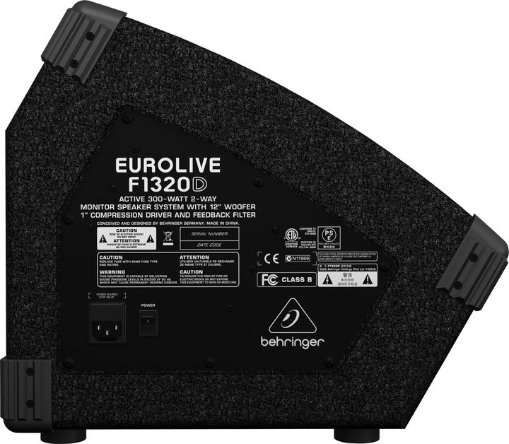 Immagine prodotto Behringer Monitor PA Eurolive F1320D (Passivo, 1 pz., 1x 160 W)