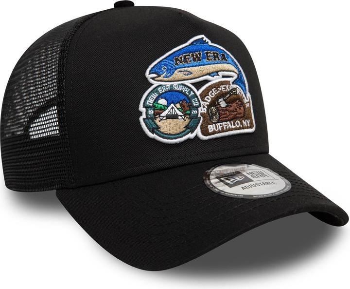 Immagine prodotto New Era Mesh Trucker Cap - Outdoor Patch Fishing (Taglia unica)