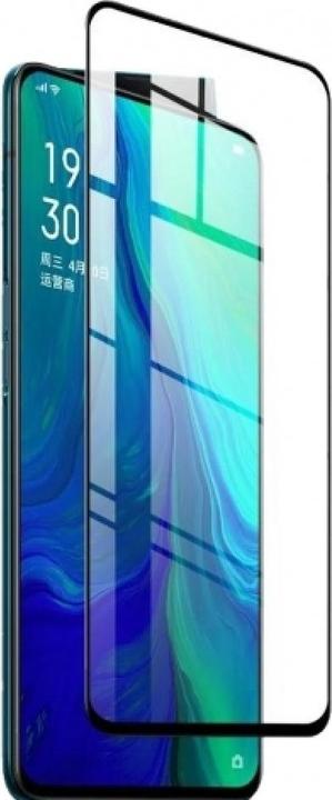 Actual product image Screenguard Oppo Reno Full Screen Protective Glass Film 2.5D 9H (1 Piece, Oppo Reno Z)