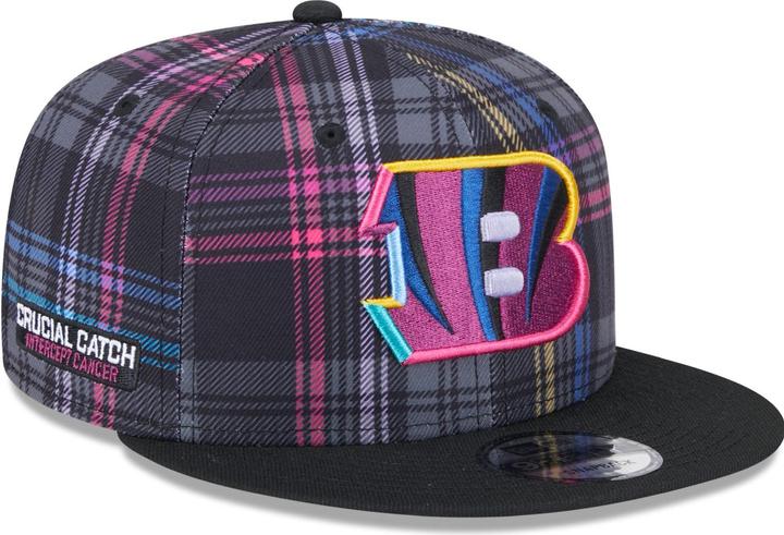 Produktbild New Era Cincinnati Bengals Crucial Catch 9Fifty Snapback Cap (One Size)