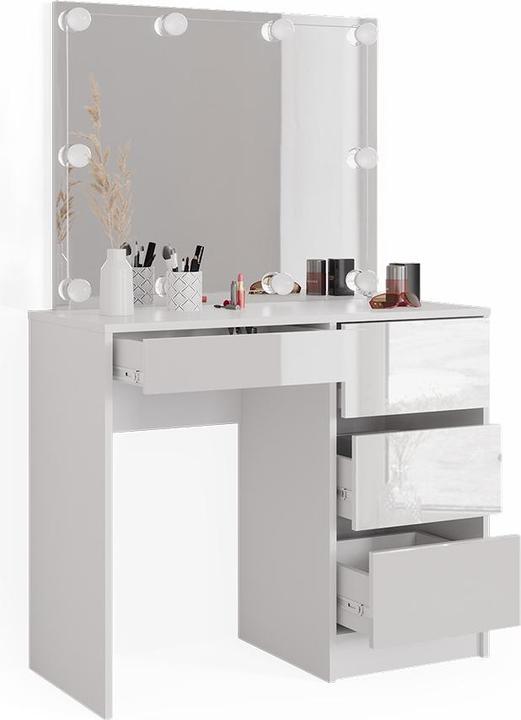 Actual product image Vicco Sherry with lighting (90 x 40 x 75 cm)