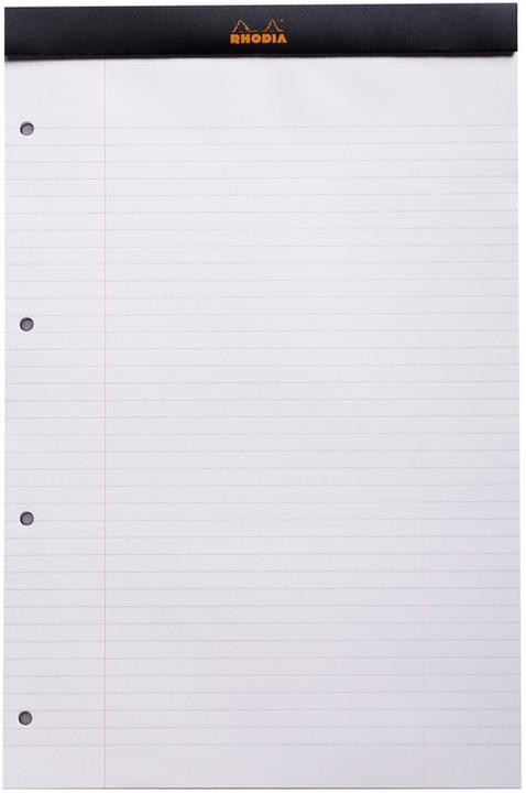 Produktbild Rhodia Blöcke geheftet 80g Basics (A4+, Liniert)