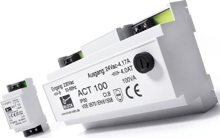 Immagine prodotto Block Transformatore DIN-rail 25VA 24V