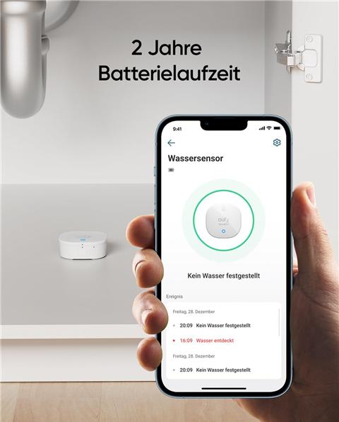 Produktbild eufy Wasser- & Frostmelder
