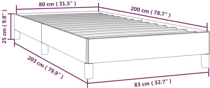 Produktbild VidaXL Germano (80 x 200 cm)