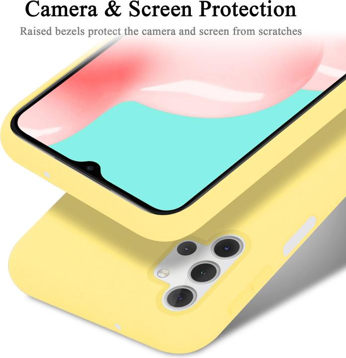 Immagine prodotto Cadorabo Copertura della cassa del silicone liquido TPU (Samsung Galaxy A32 5G)