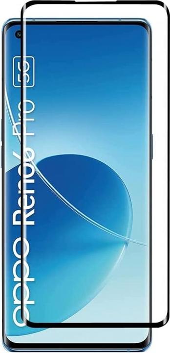 Image du produit Screenguard Oppo Reno6 Pro 5G Full Screen Protection en verre blindé 2.5D 9H (1 pièce(s), Oppo Reno 6 Pro 5G)
