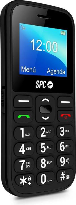 Produktbild SPC FORTUNE 2 48MB+128MB DS 4G BLACK (1.77", 0.08 Mpx, 4G)