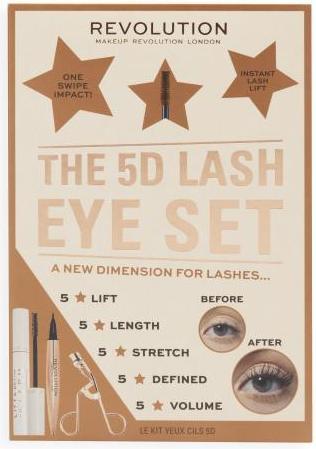 Immagine prodotto Makeup Revolution Set occhi con ciglia 5D (Nero eccellente)