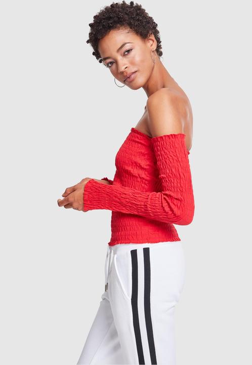 Produktbild Urban Classics Ladies Cold Shoulder Smoke L/S (XS)