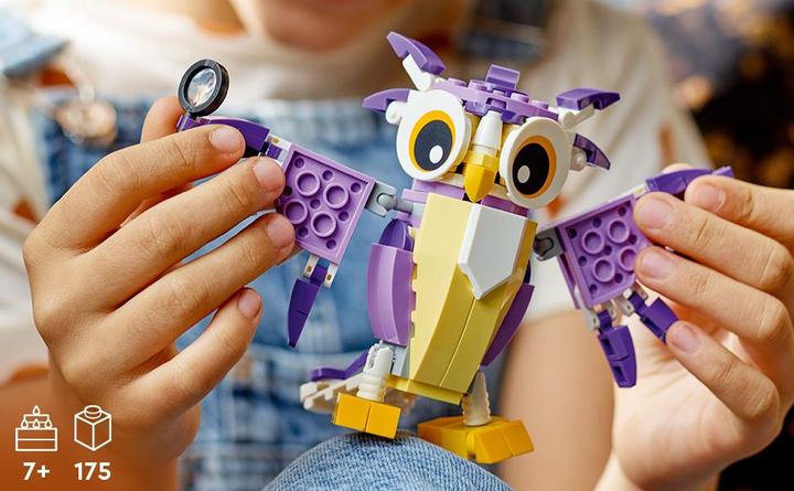 Immagine prodotto LEGO Creature mitiche della foresta (31125, LEGO Creator 3-in-1)