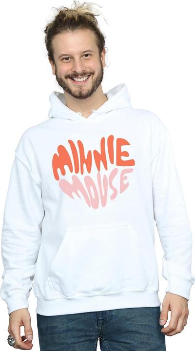 Immagine prodotto Disney Minnie Mouse Heart Shaped Felpa con Cappuccio Uomo (L)