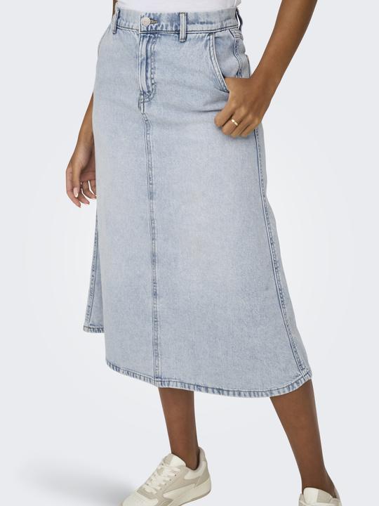Actual product image Only High waist long skirt denim skirt (XS)