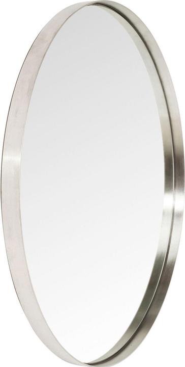 Produktbild Kare Design Spiegel Curve Round Stainless Steel Ø100cm (Ø 100 cm)