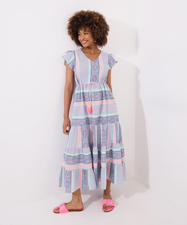 Image du produit Joe Browns Geo Striped V-Neck Maxi Dress (16)