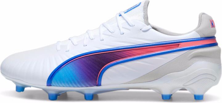 PUMA White-Bluemazing-Flat Light Grey-Sunset Glow