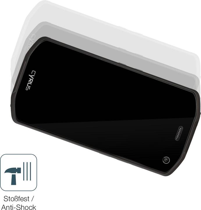 Actual product image Dipos Anti-Shock Screen Protector Clear (1 Piece, Cyrus CS 28 Hipster)