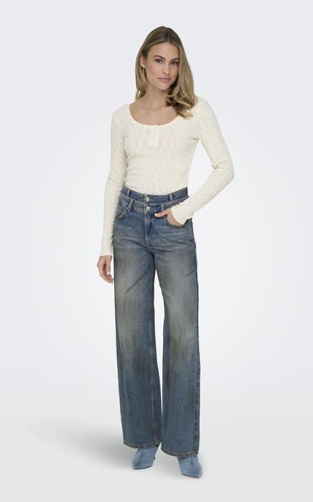 Actual product image Only ONLESME-HOPE Super-High Waist Weiter Beinschnitt Jeans Jeans mit weitem Bein (W30/L32)
