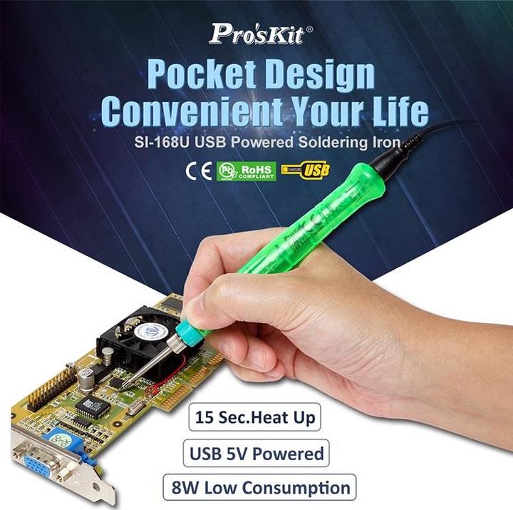 Produktbild Purecrea USB Lötkolben SI-168U 8W