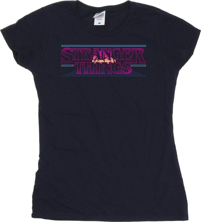 Produktbild Netflix Stranger Things Retro Title TShirt (M)