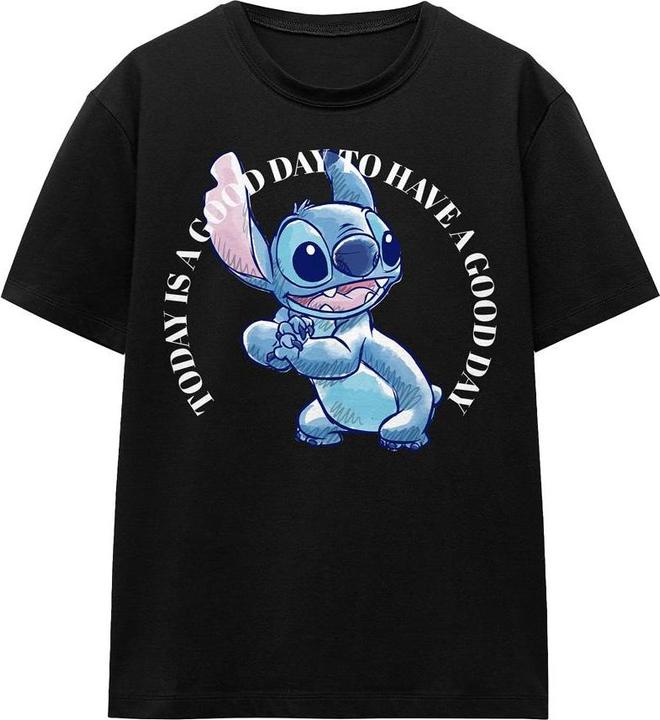 Actual product image Lilo & Stitch Unisex Adult Good Day T-Shirt (M)