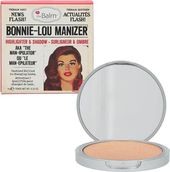 Actual product image The Balm Bonnie-Lou Manizer Highliter & Shadow (Golden, Highlighter, 9 g)